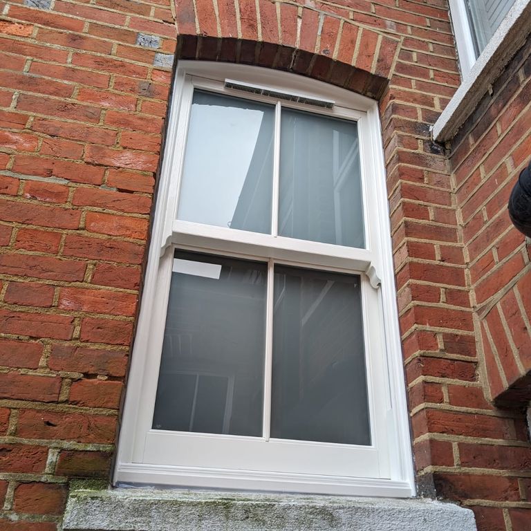 uPVC vertical sliding window