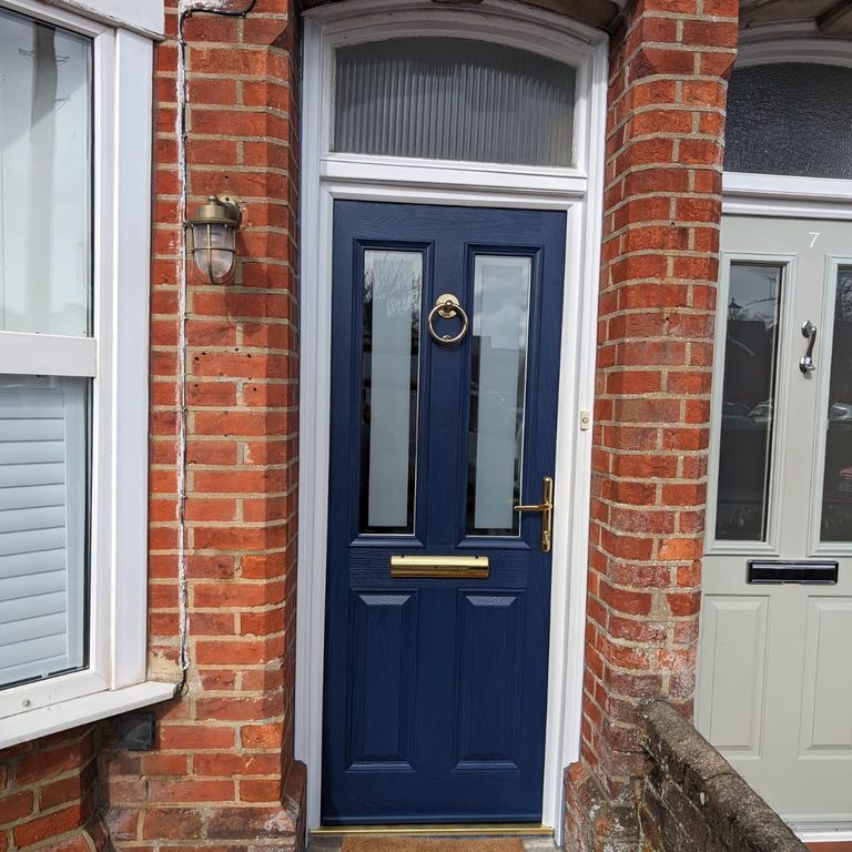 Composite front door